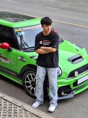 This is the Avatar Image for the DEWIE(Vietnamese Rapper) AI Voice and Text to Speech Generator